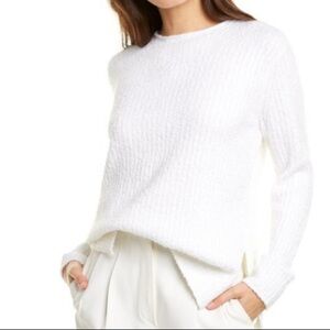 Vince Oversized Ribbed Pullover Tunic Sweater XXS